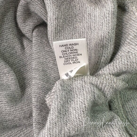 Banana Republic Ruffled Peplum Hoodie S Gray - Picture 8 of 11